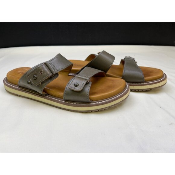 Keen Women's Silver Slide Birch Leather Sandals/Shoes Size6 SKU 5570 - Picture 3 of 6